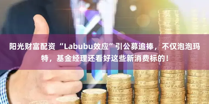 阳光财富配资 “Labubu效应”引公募追捧，不仅泡泡玛特，基金经理还看好这些新消费标的！